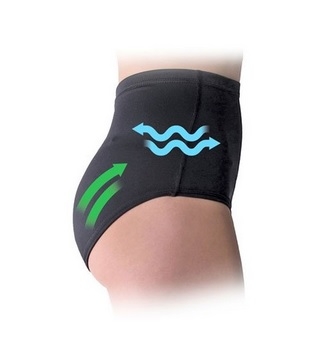 Be Maamaa Špeciálne tvarujúce nohavičky PROSKIN Push-up - čierne, veľ. L/40 XXL (44)